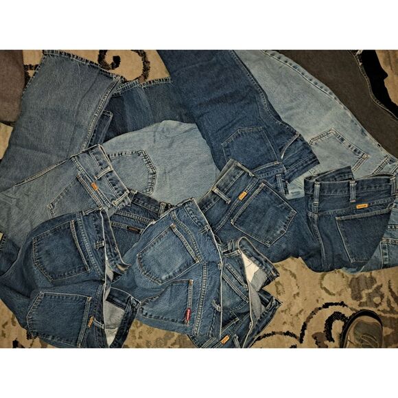 16 Pairs of Unisex 36 waist by 32/34 Length Mostly Rustler Brand - Picture 12 of 12